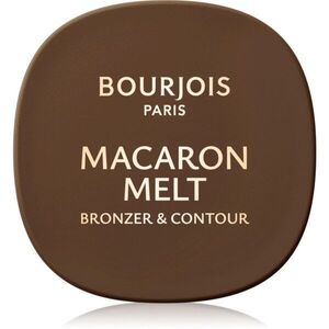 Bourjois Macaron Melt Bronzer & Contour bronzosító és kontúrozó púder 2 az 1-ben árnyalat 04 Espresso Latte 5 g kép