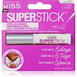 KISS Superstick Extended Wear műszempilla ragasztó Clear 4.8 g kép