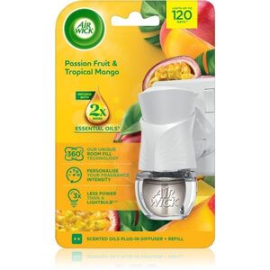 Air Wick Electric Passion Fruit & Tropical Mango elektromos légfrissítő töltelékkel 199 ml kép