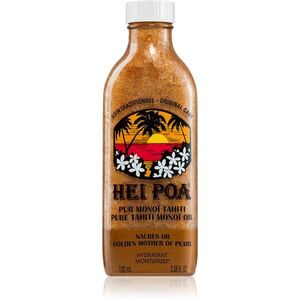 Hei Poa Pure Tahiti Monoï Oil Golden Mother of Pearl multifunkcionális olaj csillámporral 100 ml kép