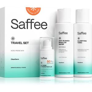 Saffee ClearDerm Travel Set utazó szett kozmetikumokra a problémás bőrre kép