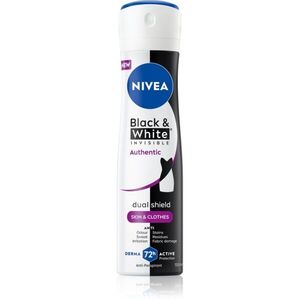 NIVEA Black & White Authentic izzadásgátló spray 72 óra 150 ml kép