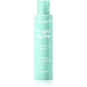 Dermacol Bright Me Up Exfoliating Toner gyengéd bőrhámlasztó tonik 135 ml kép
