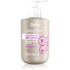 Delia Cosmetics Juicy Care Blueberry regeneráló testápoló tej 280 ml kép