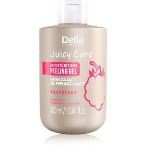 Delia Cosmetics Juicy Care Raspberry hidratáló testpeeling 300 ml kép