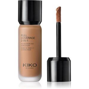 KIKO Milano Full Coverage 2-In-1 alapozó és korrektor 2 az 1-ben árnyalat 125 Neutral 25 ml kép