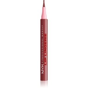 NYX Professional Makeup Lip Lingerie ajakfilc a hosszan tartó hatásért árnyalat 10 Up All Night 1 ml kép