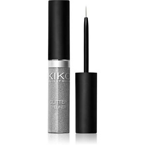 KIKO Milano Glitter Eyeliner hosszantartó géles szemhéjtus árnyalat 02 Silver 4.5 ml kép