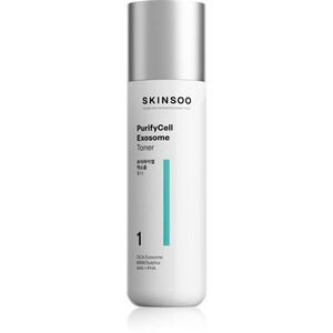 SKINSOO PurifyCell Exosome Toner nyugtató tonikum a faggyútermelés szabályozására 200 ml kép