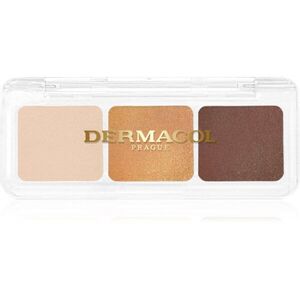 Dermacol Compact Trio szemhéjfesték paletta árnyalat 3 Golden Sands 4.2 g kép