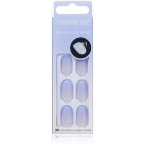 KISS imPRESS The No Glue Mani műköröm öntapadós Friendzone 30 db kép