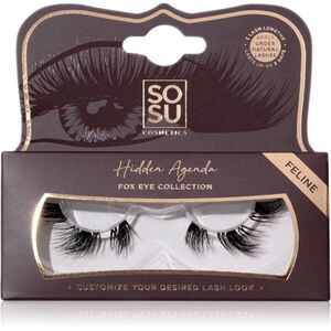 SOSU Cosmetics Hidden Agenda Fox Eye Collection műszempillák árnyalat Feline 1 db kép