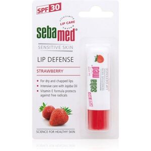 Sebamed Sensitive Skin Lip Defense védő balzsam az ajkakra SPF 30 Strawberry 4.7 g kép