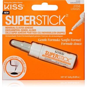 KISS Superstick Glue műszempilla ragasztó Clear 6.5 g kép