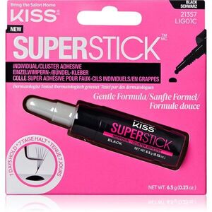 KISS Superstick Glue műszempilla ragasztó Black 6.5 g kép