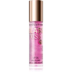 Revolution Glass Kiss csillogó olaj az ajkakra árnyalat Enchanted Purple 5.5 ml kép