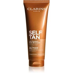 Clarins Self Tan Self-Tanning Milky Lotion önbarnító krém testre és arcra 125 ml kép