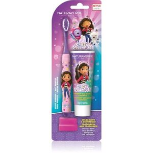 Gabby's Dollhouse Naturaverde Kids Dental Set szett a fogakra kép
