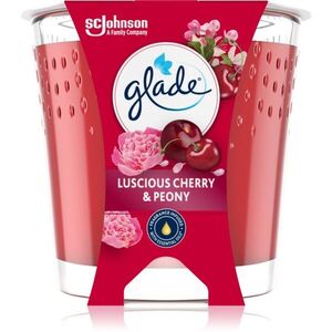 GLADE Luscious Cherry & Peony illatgyertya 112 g kép