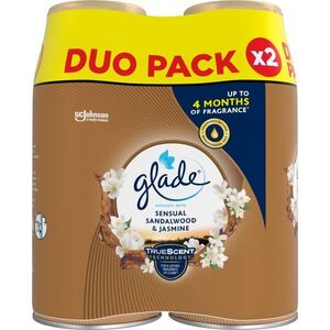 GLADE Automatic Sensual Sandalwood & Jasmine automatikus légfrissítő utántöltő DUO kép