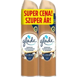 GLADE Sensual Sandalwood & Jasmine légfrissítő duo 2x300 ml kép