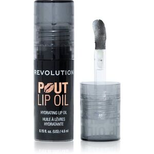 Revolution Pout Lip ajak olaj hidratáló hatással árnyalat Midnight Black 4.6 ml kép