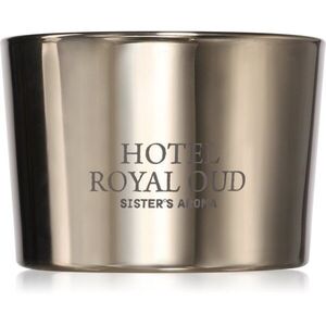 Sister's Aroma Hotel Royal Oud illatgyertya 150 g kép