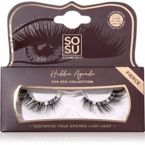 SOSU Cosmetics Hidden Agenda Fox Eye Collection műszempillák árnyalat Fierce 1 db kép
