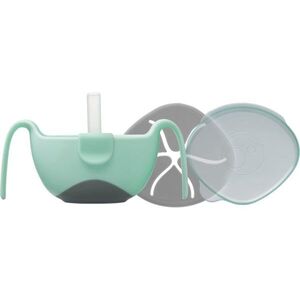 b.box 3 in 1 Bowl & Straw tálka szívószállal Pisctachio 250 ml kép