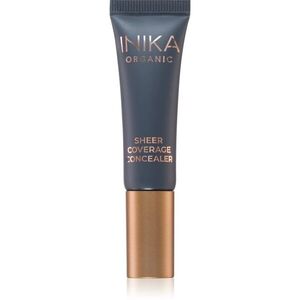 INIKA Organic Sheer Coverage krémes fedő korrektor a szem alatti sötét karikákra árnyalat Porcelain 10 ml kép