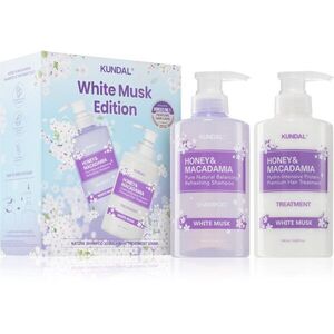 KUNDAL Honey & Macadamia White Musk ajándékszett hajra kép