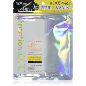 fractional CC Needle Serum C Face Mask élénkítő arcmaszk hidratáló hatással 6 db kép