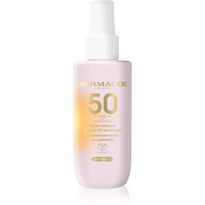 Dermacol Sun vízálló napozótej spray -ben SPF 50 150 ml kép