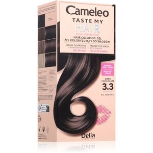 Delia Cosmetics Cameleo Taste My Hair féltartós hajfesték árnyalat 3.3 Dark Chocolate 1 db kép