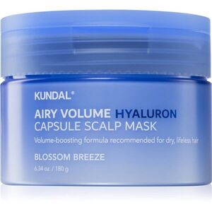 KUNDAL Airy Volume Hyaluron Capsule Scalp Mask a fejbőr ápolására a hajtérfogat növelésére 180 g kép
