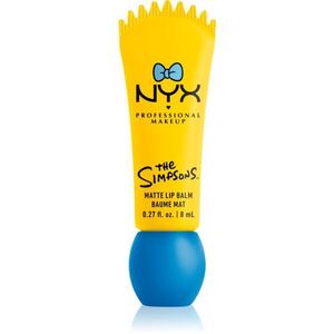 NYX Professional Makeup The Simpsons Smushy ajakbalzsam matt hatással árnyalat Peekaboo Blue 8 ml kép