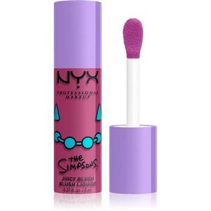 NYX Professional Makeup The Simpsons Fat Cheeks folyékony arcpirosító árnyalat Lavendar Sass 8 ml kép