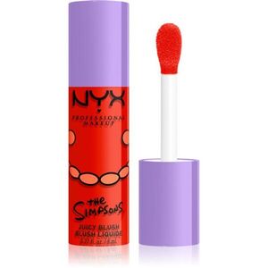 NYX Professional Makeup The Simpsons Fat Cheeks folyékony arcpirosító árnyalat Snarky Scarlet 8 ml kép