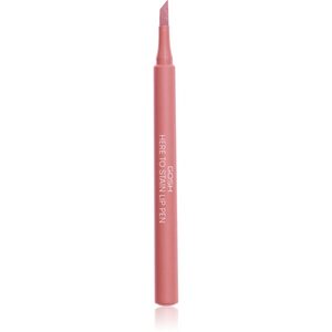 GOSH COPENHAGEN Here To Stain Lip Pen ajakfilc a hosszan tartó hatásért árnyalat 002 Candy Stain 1 ml kép