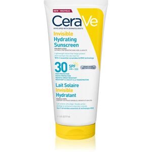 CeraVe Invisible Hydrating Sunscreen SPF 30 napozótej arcra és testre SPF 30 177 ml kép