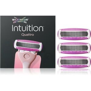 Wilkinson Sword Intuition Quattro tartalék kefék 3 db kép