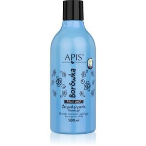 Apis Natural Cosmetics Fruit Shot Blueberry tusfürdő gél 500 ml kép