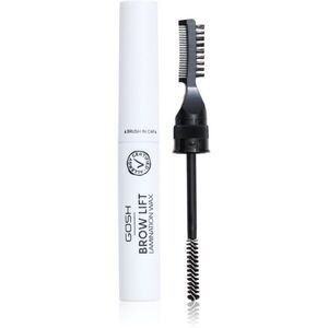 GOSH COPENHAGEN Brow Lift Lamination Wax szemöldök rögzítő viasz 2in1 kefével árnyalat 001 Clear 6 ml kép