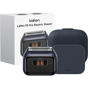 Laifen P3 Pro elektromos borotválkozó készülék ajándékszett Dark Blue 1 db kép