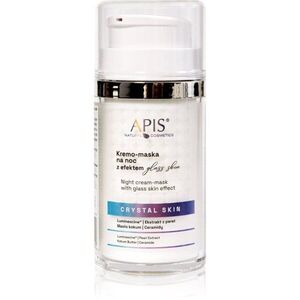 Apis Natural Cosmetics Crystal Skin éjszakai krémes maszk élénk és hidratált bőr 50 ml kép