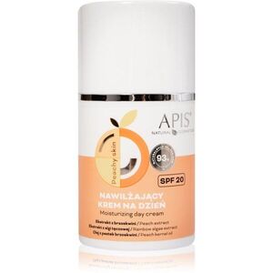 Apis Natural Cosmetics Peachy Skin nappali krém hidratáló hatással SPF 20 50 ml kép