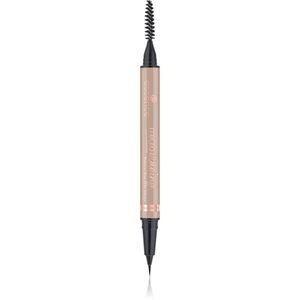 essence Microblading szemöldök ceruza ecsettel árnyalat Sofr Blonde 0.6 ml kép