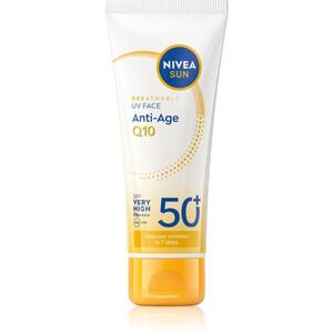 NIVEA SUN Anti-Age Q10 napozó arckrém ránctalanító hatással SPF 50+ 40 ml kép
