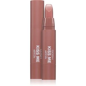 GOSH COPENHAGEN Kiss Me Matte Lips krémes rúzs matt hatással árnyalat 005 Naked Kiss 3 g kép