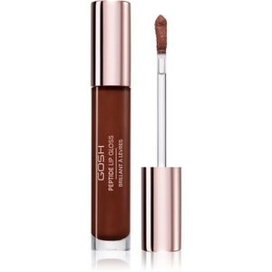GOSH COPENHAGEN Peptide Lip Gloss ajakfény peptidekkel árnyalat 006 Brownie 7 ml kép